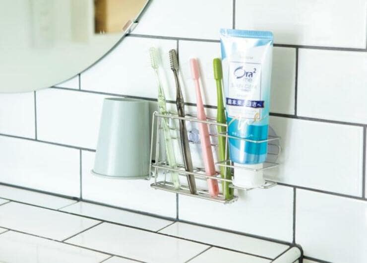 水アカを防ぐ！ 「吸盤ホルダー式歯ブラシホルダー」おすすめ7選｜女性誌『LDK』が徹底比較