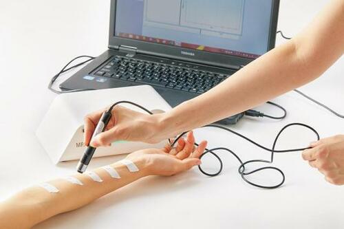 保湿力のテスト方法 イメージ