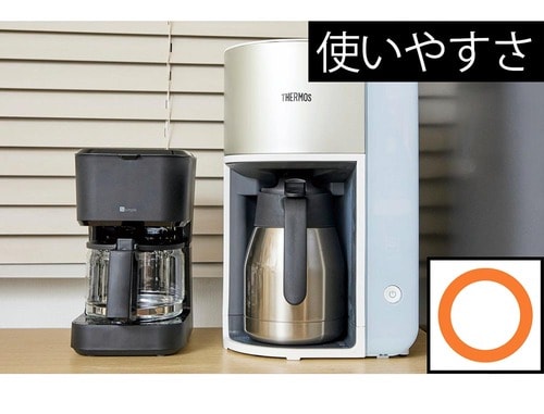 使いやすさ：サイズが大きくスペースが必要 ドリップコーヒーメーカー おすすめ イメージ