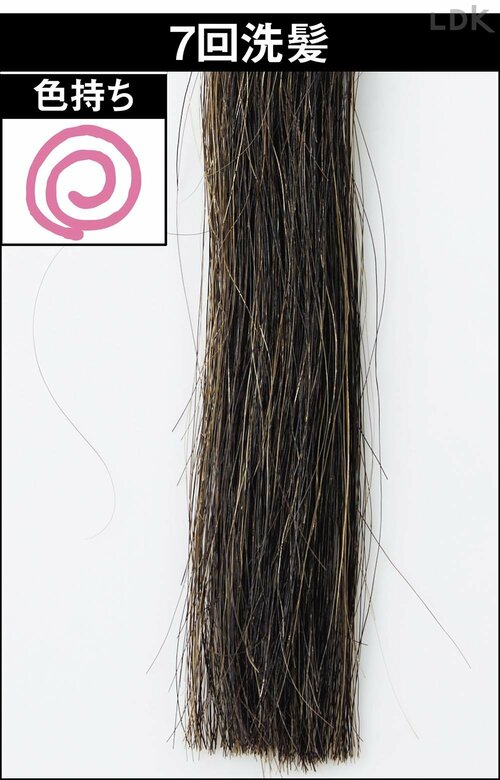 7回洗髪 白髪染めヘアカラーおすすめ イメージ
