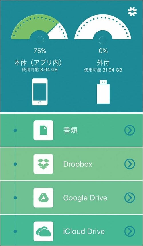 iPhoneの容量不足も即解決! 書き込みは爆速 イメージ
