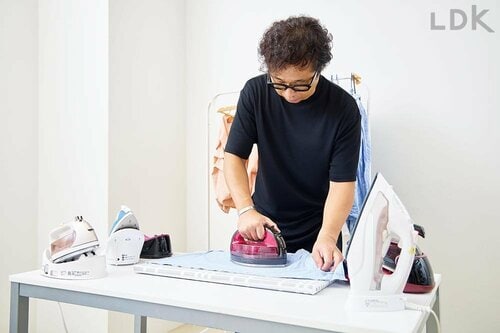 綿シャツのアイロン仕上げ アイロンと衣類スチーマー比較おすすめ イメージ