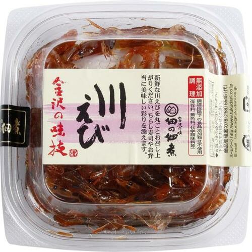 19位: 【おすすめ佃煮19位】佃食品「佃煮 金沢の味技 川えび」|水飴のように甘いおやつの味 イメージ
