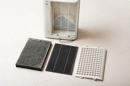 空気清浄機のフィルターは重曹水でつけ置き洗いが効果大 イメージ