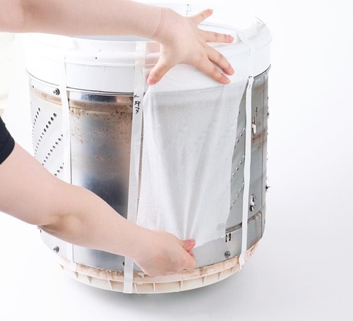 塩素系洗濯槽クリーナーのテスト方法 洗濯槽クリーナーおすすめ イメージ