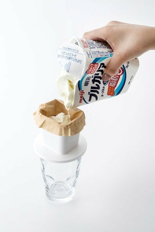 まるでチーズのような食感！ 水切りヨーグルトを手軽に イメージ3