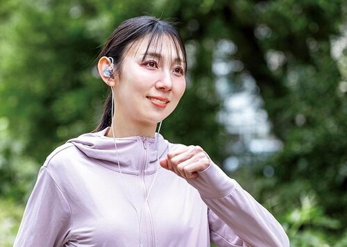 フィットして軽い掛け心地 かわいいイヤホンおすすめ イメージ2