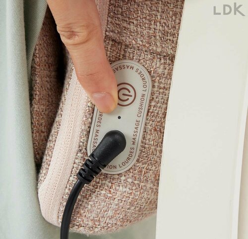 速度は3段階で操作もシンプル LDKマッサージクッションおすすめ イメージ
