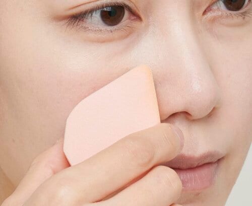 テクレス度： 広いフラット面を効率的に使える メイクスポンジおすすめ イメージ