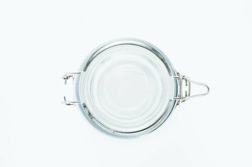 ぼってりした形のガラス保存瓶 イメージ4