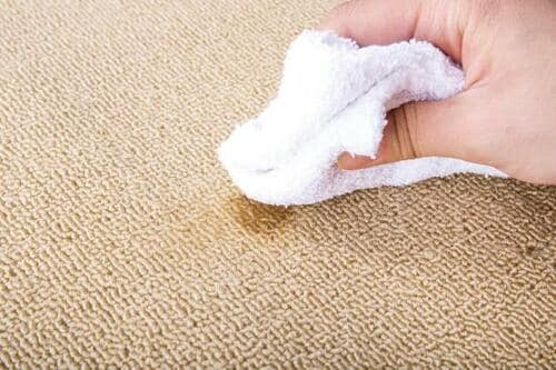 ステップ2：ぞうきんで押さえる イメージ