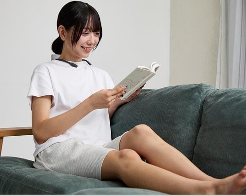 お風呂上がりや部屋でリラックス時間に使うのがおすすめです ソニー「レオンポケット」おすすめ イメージ