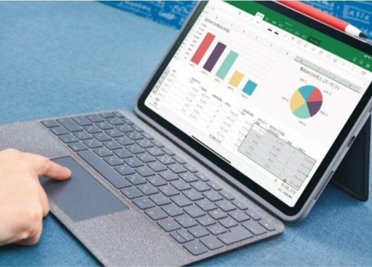 【iPadのパソコン化】ロジクールのキーボードなら公式の半額で出来ました