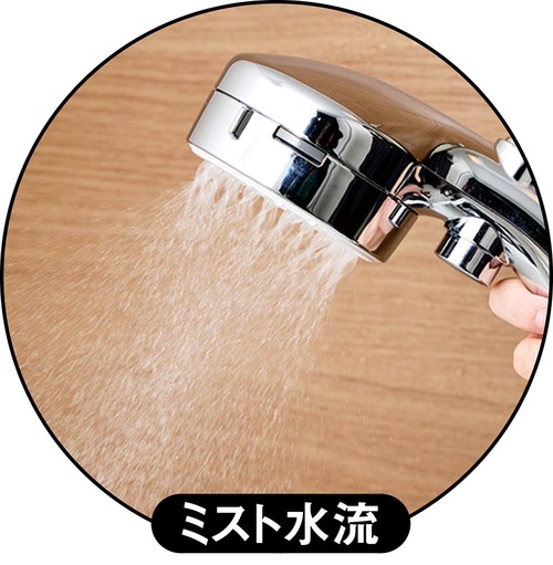 ミスト水流 シャワーヘッドおすすめ イメージ
