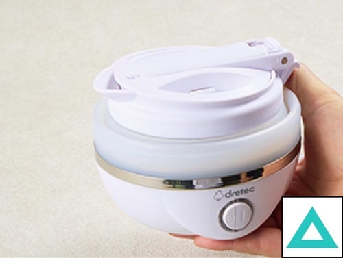 コンパクトさ 折りたたみケトルおすすめ イメージ