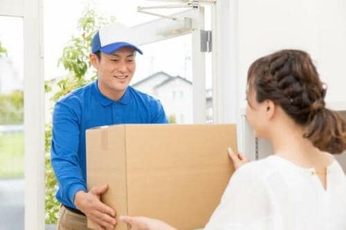 Q：注文から配達の流れは？ イメージ