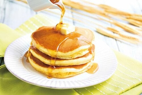 キタホナミと北海道産原料の幸せパンケーキミックス イメージ