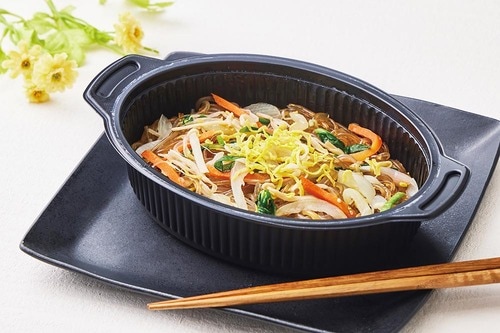 レンジで温めるだけ!具だくさん「チャプチェ」