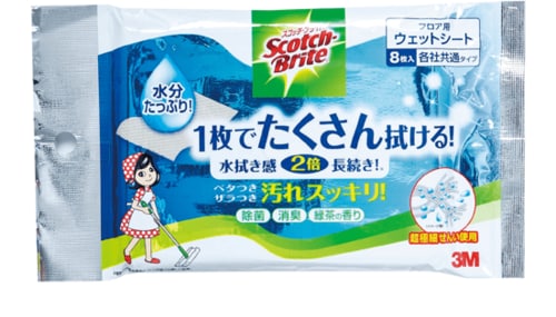 シート:フローリング:ワイパー:スリーエム:3M:スコッチップライトウェットシート