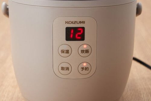 【9位】コイズミ「ライスクッカーミニ KSC-1513」 ミニ炊飯器おすすめ イメージ