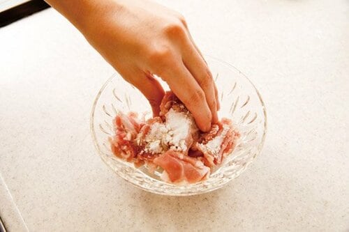 野菜を食べたいときの和食ごはん！ 豚肉と5種野菜の甘酢炒め イメージ4