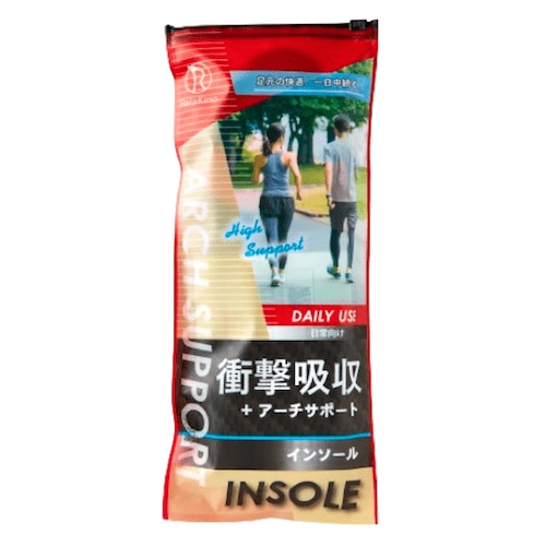 衝撃吸収インソールおすすめ Rela Kino インソール 01 ブラック S（24.0-25.0cm） イメージ3