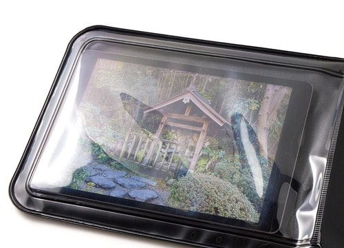 5:見やすさ iPad用防水ケースおすすめ イメージ