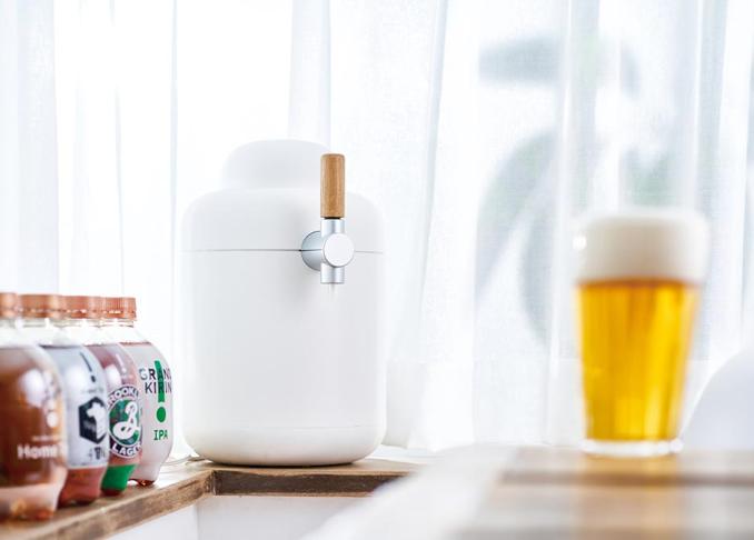 “新鮮なビールのおいしさ”が自宅に届くキリンの「ホームタップ」