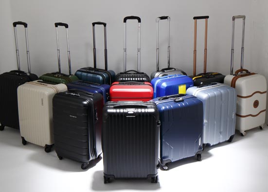 スーツケースの良し悪しを売り場で見分ける方法