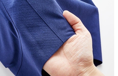 縫い目がないつくりで肌刺激を最低限に イメージ
