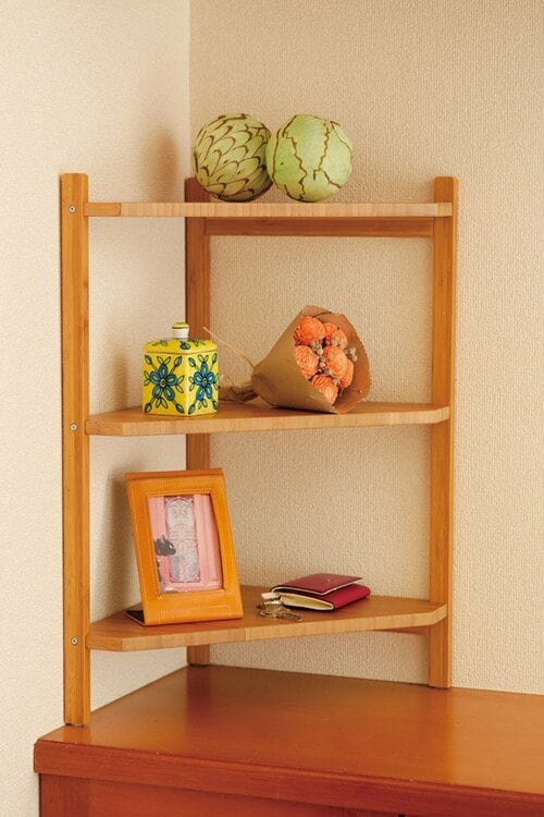 シンク用コーナーシェルフは玄関でも大活躍！ イメージ