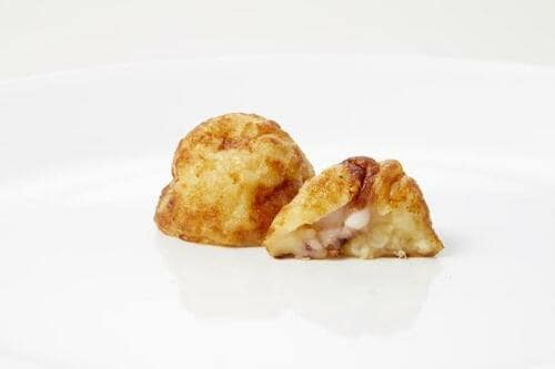 やさしいダシにふんわり食感のテーブルマーク「たこ焼」 イメージ