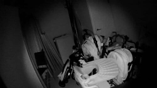 暗闇での映像は?:特殊レンズのおかげでしっかり映像が残せた イメージ