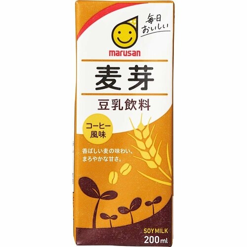 豆乳飲料おすすめ マルサンアイ 豆乳飲料 麦芽 イメージ