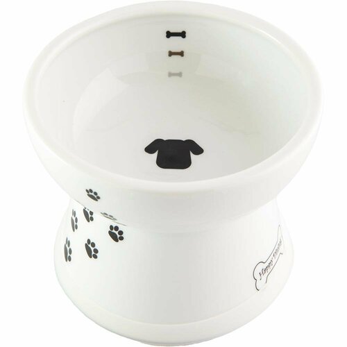犬用食器おすすめ 猫壱 ハッピーダイニング 犬用 脚付フードボウル レギュラー イメージ