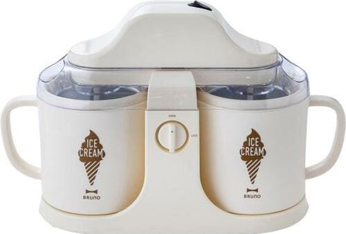 2種類のアイスが一度に作れる！「BRUNO」 イメージ