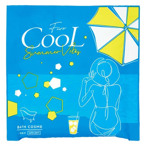 夏用クール入浴剤おすすめ Furo Furo CooL サマームスク&フローラルミントの香り イメージ
