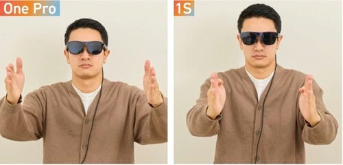 視野角は「XREAL 1S」より広め XRグラスおすすめ イメージ