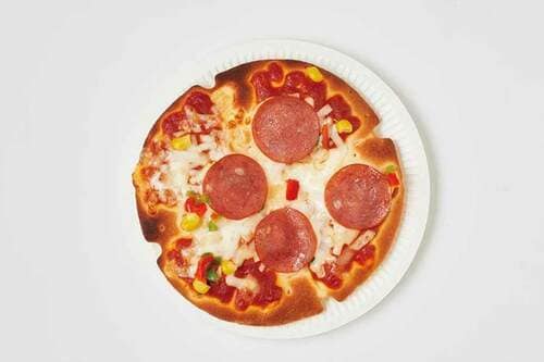 冷凍ピザ13cm(230℃4分) ニトリのトースターおすすめ イメージ