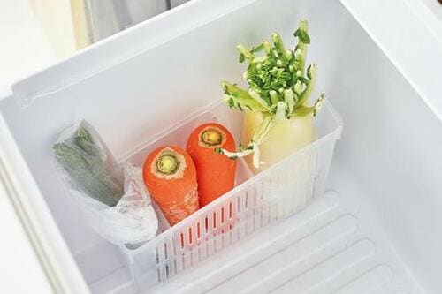 大根も入るセリア「冷蔵庫用野菜ストッカー」 イメージ2