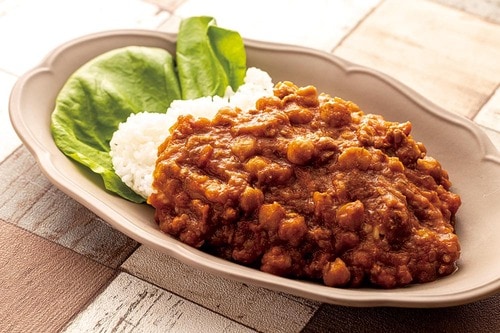 32位: もへじ「大豆ミートとひよこ豆のキーマカレー」 カルディおすすめ イメージ3