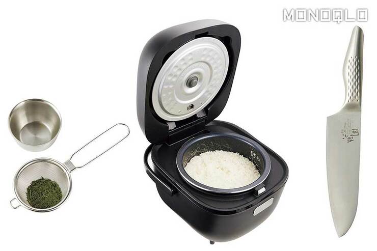 コスパの高いおすすめ調理器具3選！ プロ一押しの炊飯器と包丁と茶こし(MONOQLO）のイメージ