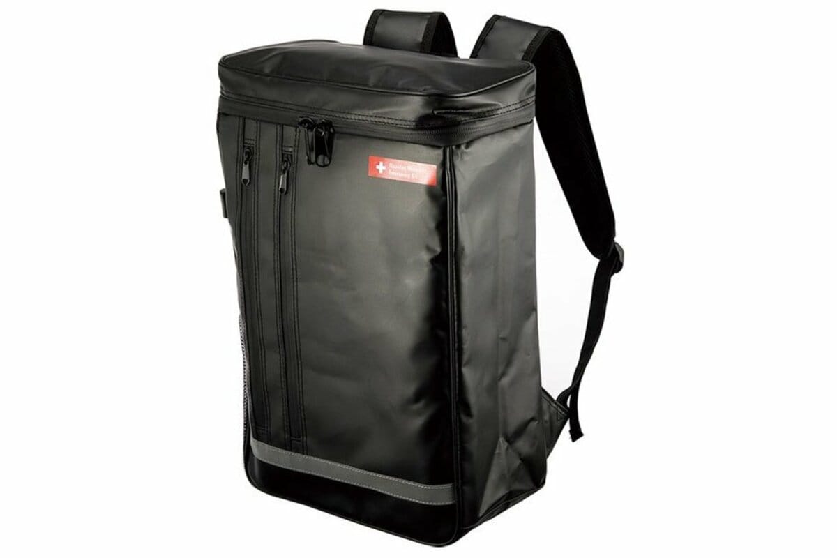 石垣通商　1人用防災リュック【黒】 35点セット　防災セット　非常用持ち出し袋 楽天市場】防災セット 35点の通販 石垣通商 1人用防災リュック【黒】