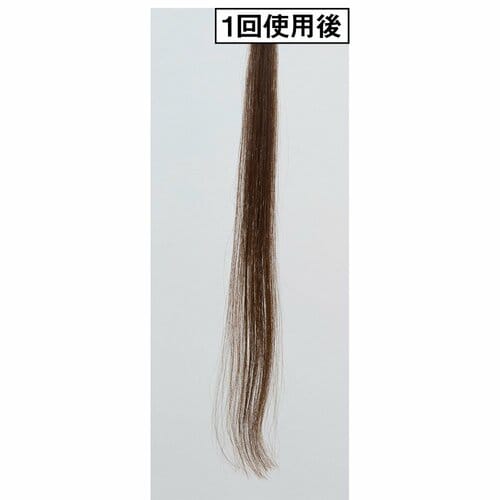仕上がり：1回では毛先はまだ伸びていない ストレートアイロンおすすめ イメージ