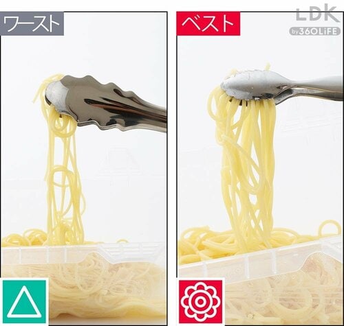 つかんだパスタを1本たりとも離さない! LDKベストバイドライヤーおすすめ イメージ