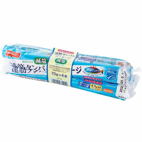  ニッスイ  速筋タンパク ソーセージ減塩 MSC イメージ1