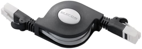 【10位】エレコム「LANケーブル CAT6 巻取 LD-MCTGT」 イメージ