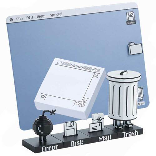 机上でオシャレな便利ガジェットおすすめ Classicbot Trashbot 2.0 クリエイティブなステーショナリー オフィスガジェット イメージ1