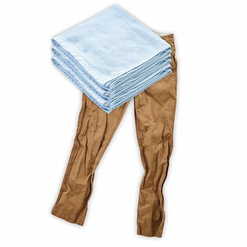 他社製品が乾かせなかったチノパンも完ぺきに乾いた イメージ