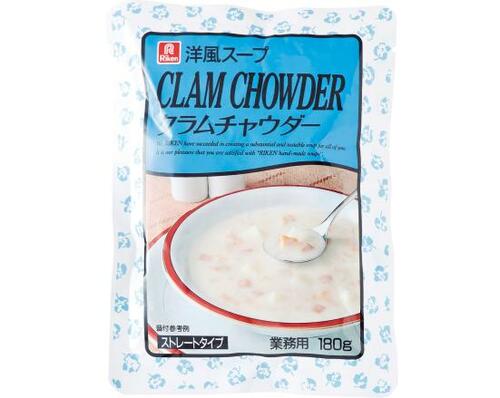 リケン:洋風スープ クラムチャウダー(ストレートタイプ):食品